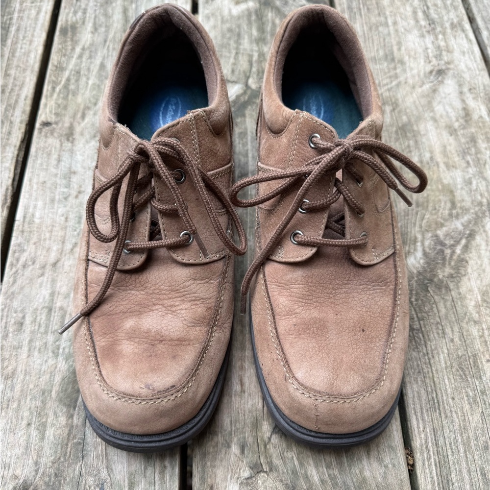Dr. Scholl’s Brando Brown Leather Classic Oxford Shoes - Size 10